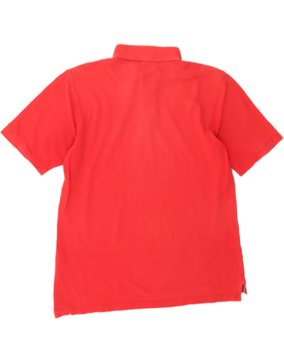 ADIDAS Mens Polo Shirt Medium Red Cotton Vintage Adidas and Second-Hand Adidas from Messina Hembry 