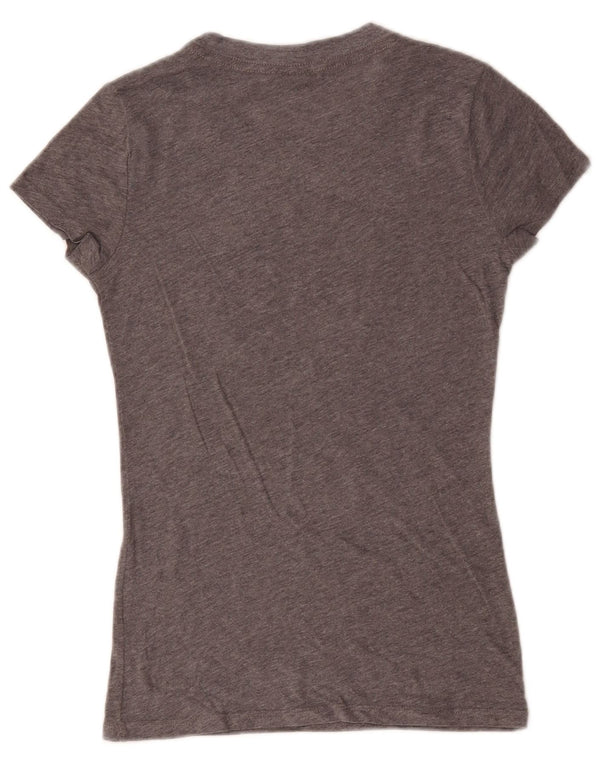 Hollister ženska majica kratkih rukava s grafičkim motivima UK 8 Small Grey Flected