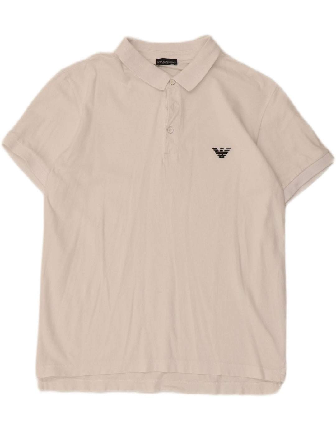 Emporio Armani muška polo majica srednje bijele boje