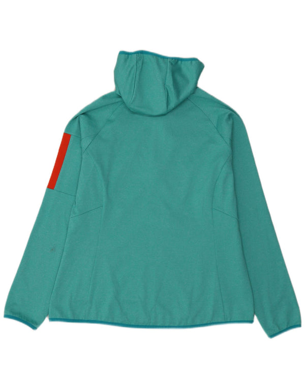 Jack Wolfskin ženska gornja jakna trenirke UK 14 velikih zelenih boja