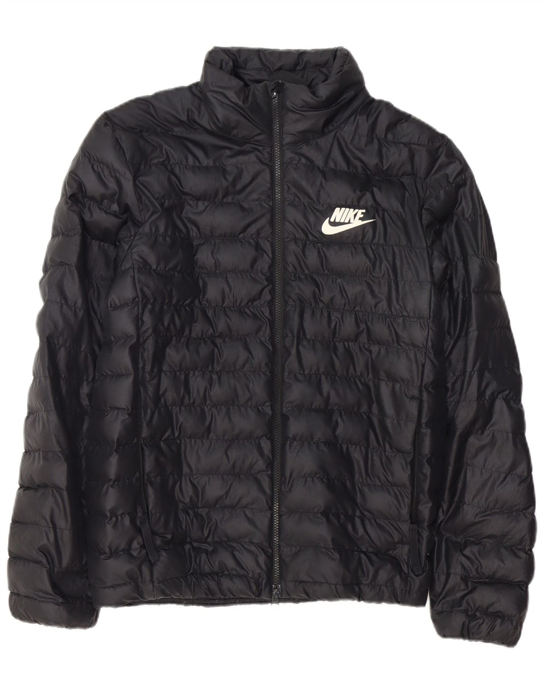 Nike muška podstavljena jakna UK 36 mala crna poliester