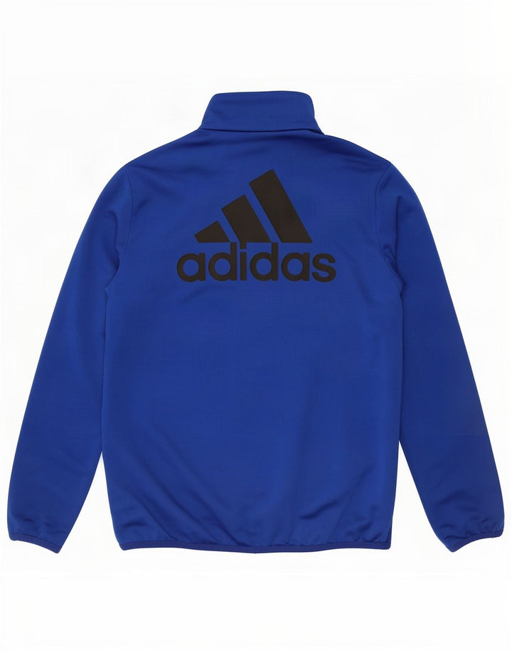 Adidas plava poliesterska trenirka za dječake od 11 do 12 godina
