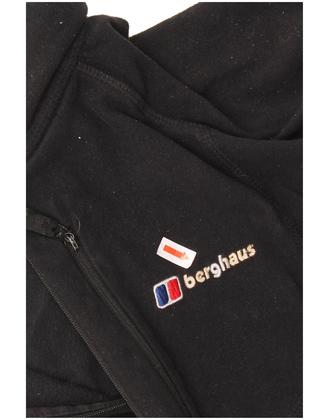 Berghaus muški džemper od flisa s patentnim izrezom 2XL crni poliester