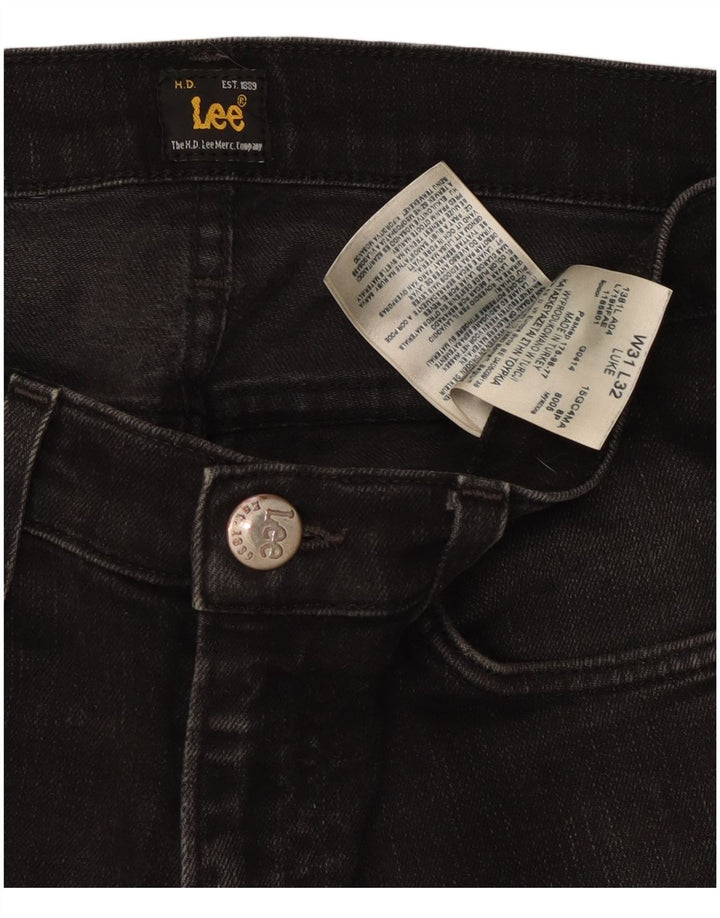 Lee Mens Luke Slim Jeans W31 L28 crni pamuk