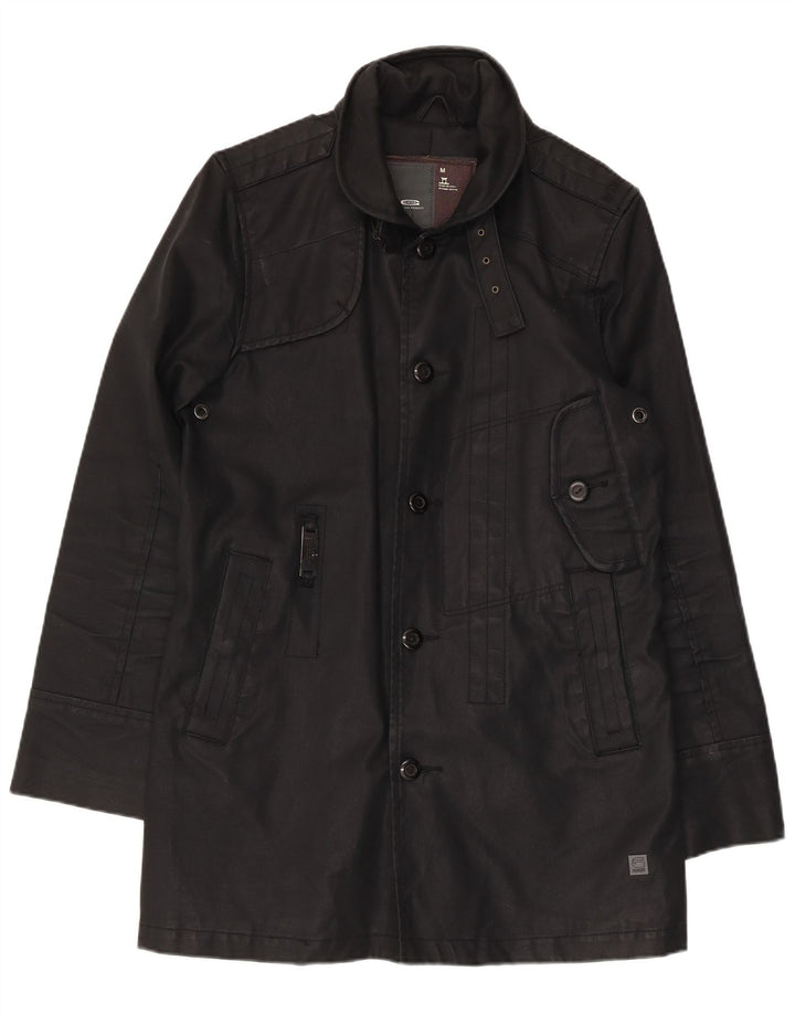 G-Star muška pomoćna jakna UK 38 srednje crni pamuk