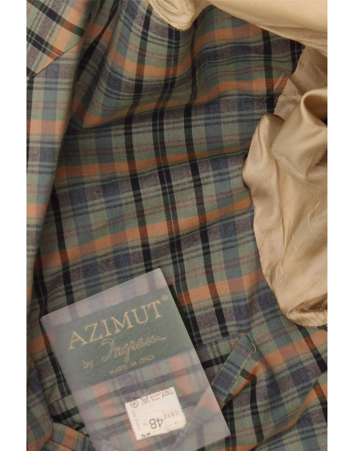 Ingram ženska jakna s 2 gumba Azimut IT 48 XL pamuk u zelenom karu