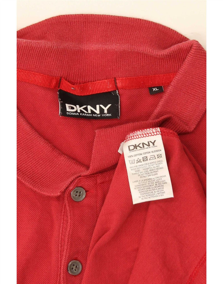 Dkny muška polo majica XL crveni pamuk