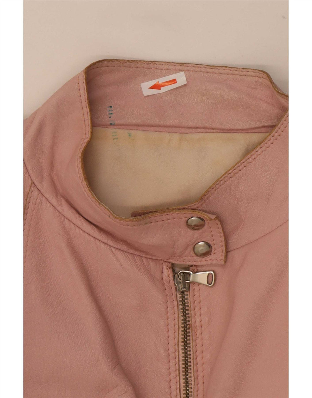 Wanted ženska kožna trkaća jakna IT 48 XL ružičasta