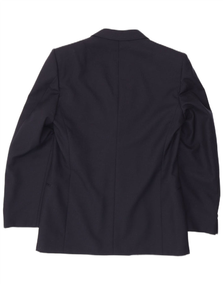 FACIS Muška jakna s dvostrukim kopčanjem IT 52 XL Mornarsko plava djevičanska vuna