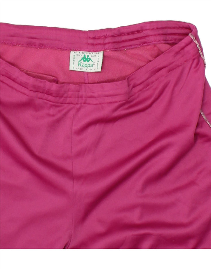 KAPPA Womens Tracksuit Trousers UK 10 Small Pink Vintage Kappa and Second-Hand Kappa from Messina Hembry 
