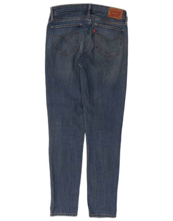 Levi's ženske 711 uske traperice W27 L27 plavi pamuk