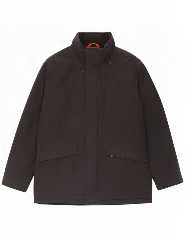 Gant muška podstavljena jakna s kapuljačom UK 42 XL crni poliester