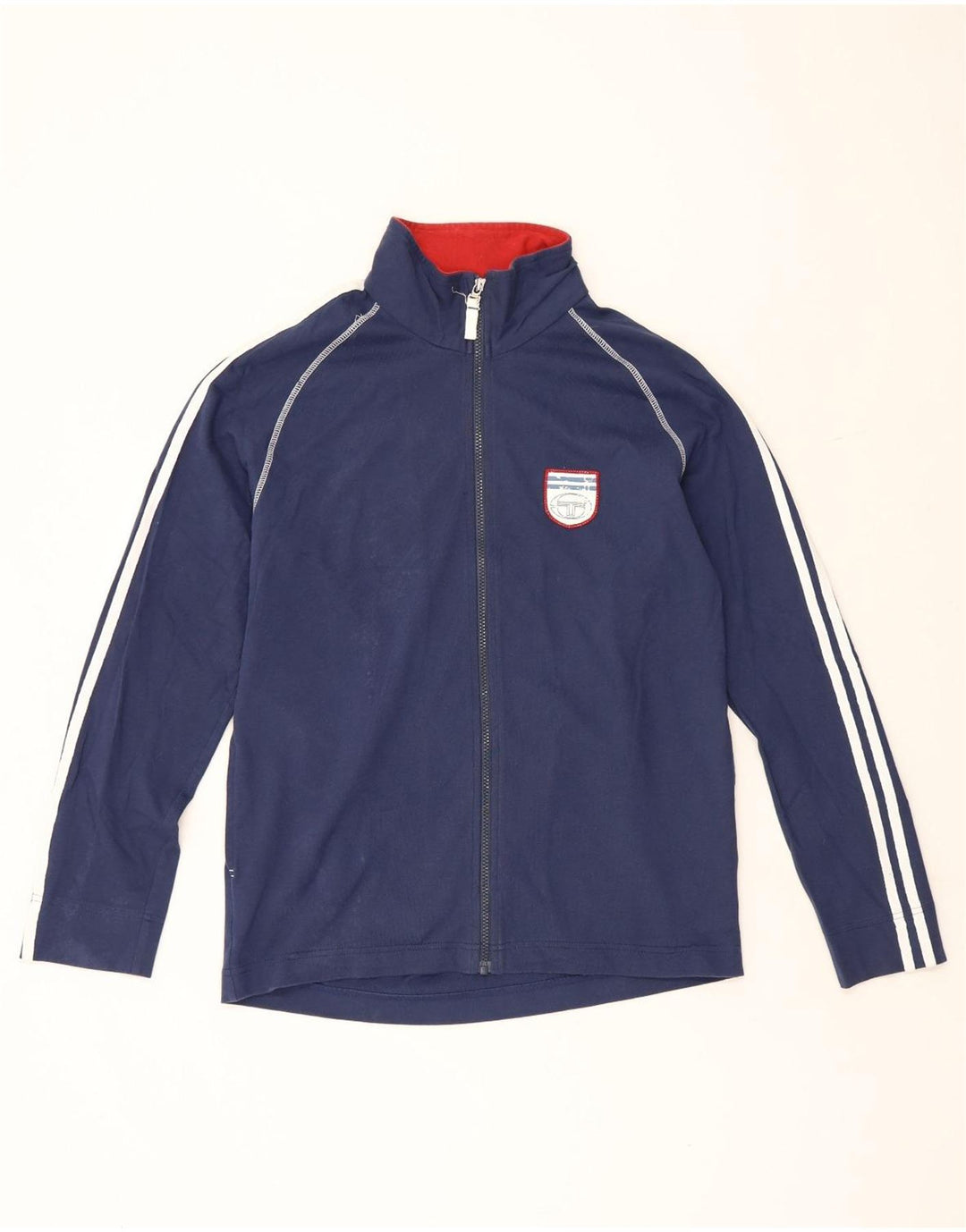 Sergio Tacchini muška trenirka s grafičkim motivima Velika jakna od tamnoplavog pamuka