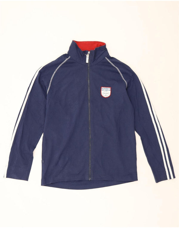 Sergio Tacchini muška trenirka s grafičkim motivima Velika jakna od tamnoplavog pamuka