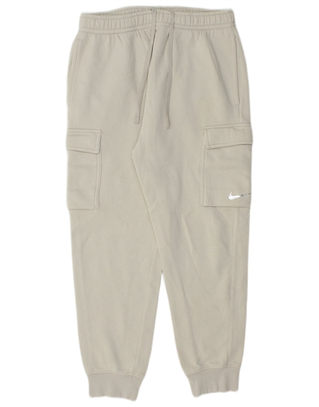 Nike Mens Standard Fit Trenirka Hlače Joggers Srednje bijeli pamuk