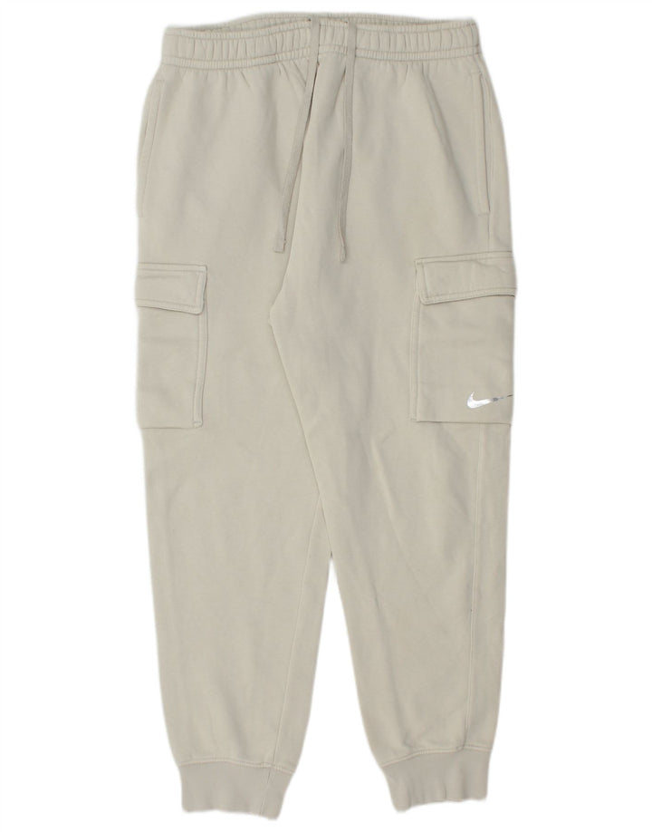 Nike Mens Standard Fit Trenirka Hlače Joggers Srednje bijeli pamuk
