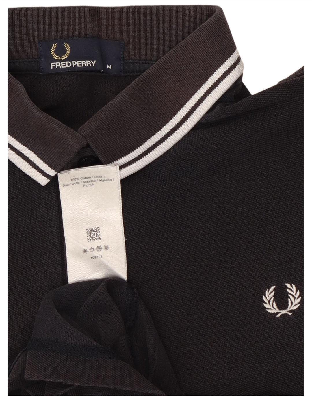 Fred Perry muška polo majica Srednje tamnoplavi pamuk