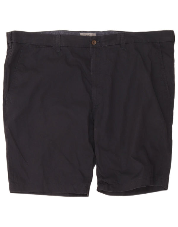 Marks & Spencer muške chino kratke hlače W48 4XL tamnoplavi pamuk