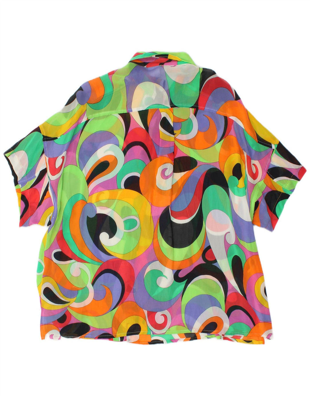 Sportmax ženska prevelika košulja bluza UK 10 Mali raznobojni paisley
