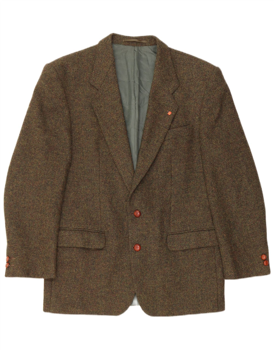 VINTAGE muška jakna sa 2 gumba UK 38 srednje kaki fleke