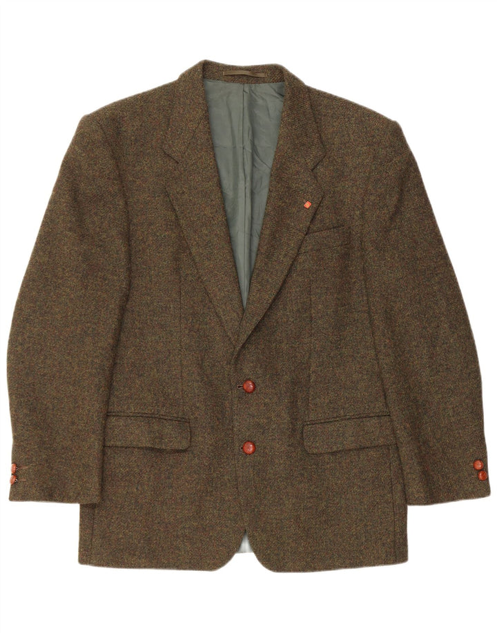 VINTAGE muška jakna sa 2 gumba UK 38 srednje kaki fleke