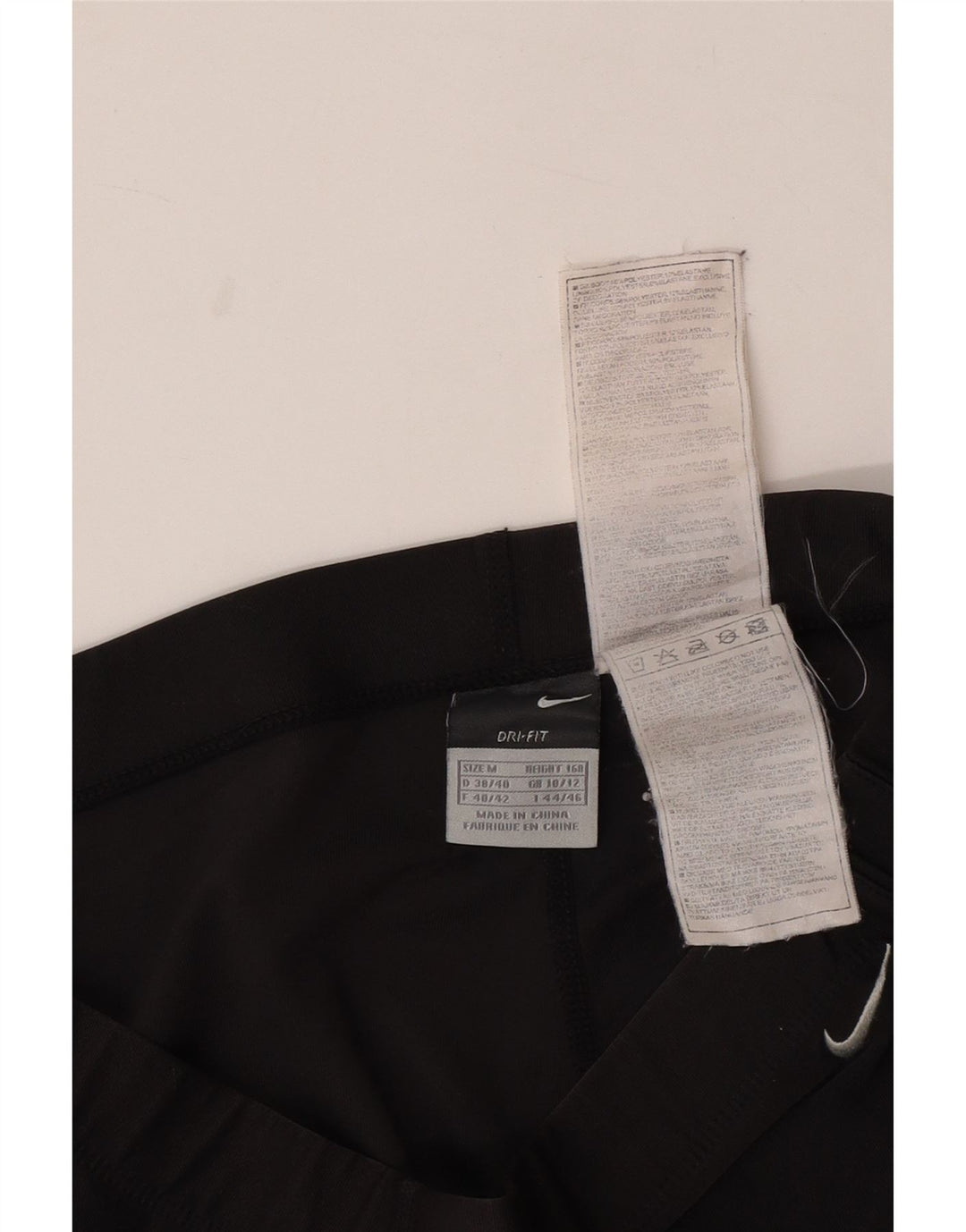 NIKE Ženske Dri Fit Capri Trenirke Hlače UK 10/12 srednje crne