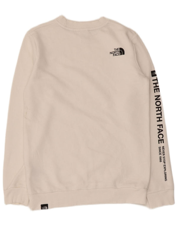The North Face ženski džemper s grafičkim motivima UK 6 XS bijeli pamuk