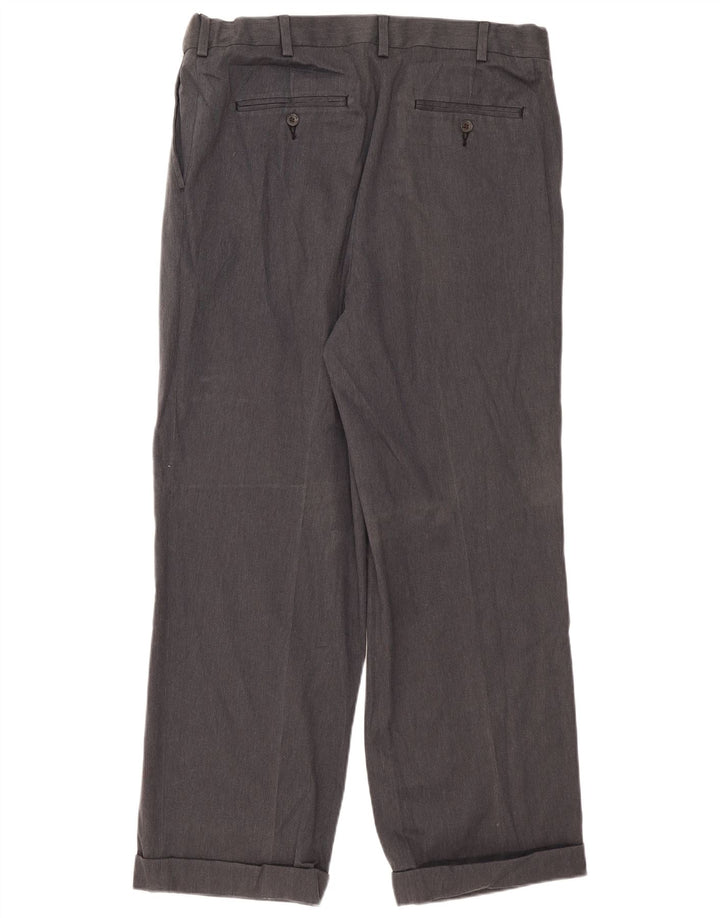 Eddie Bauer muške chino hlače s klinovima W36 L31 sive klasične
