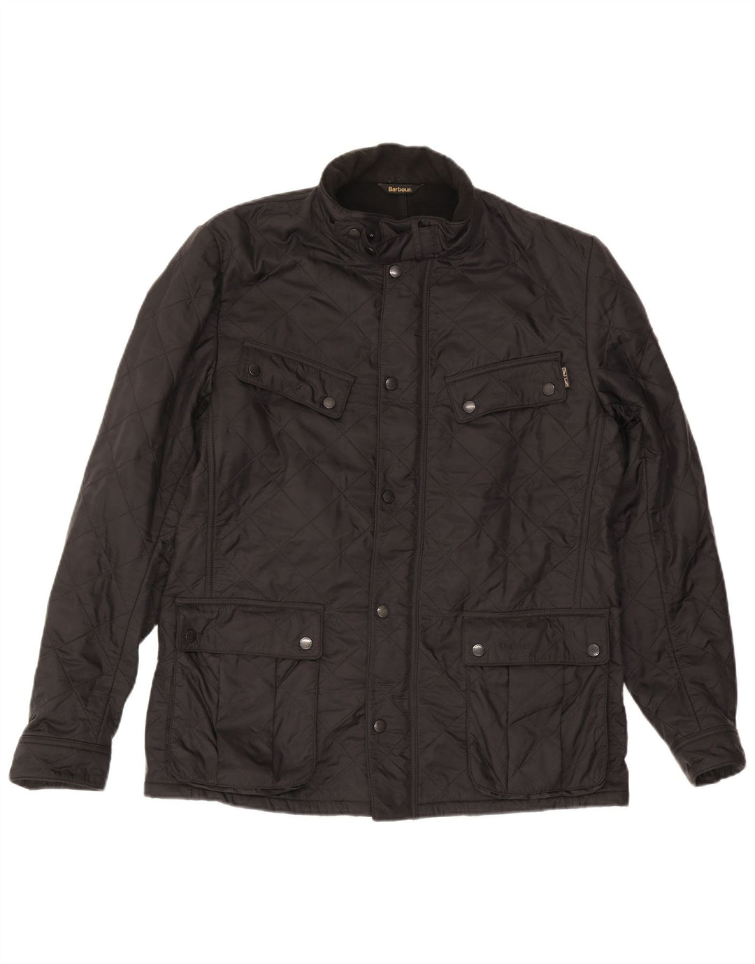 Barbour muška prošivena jakna UK 42 XL crni poliamid
