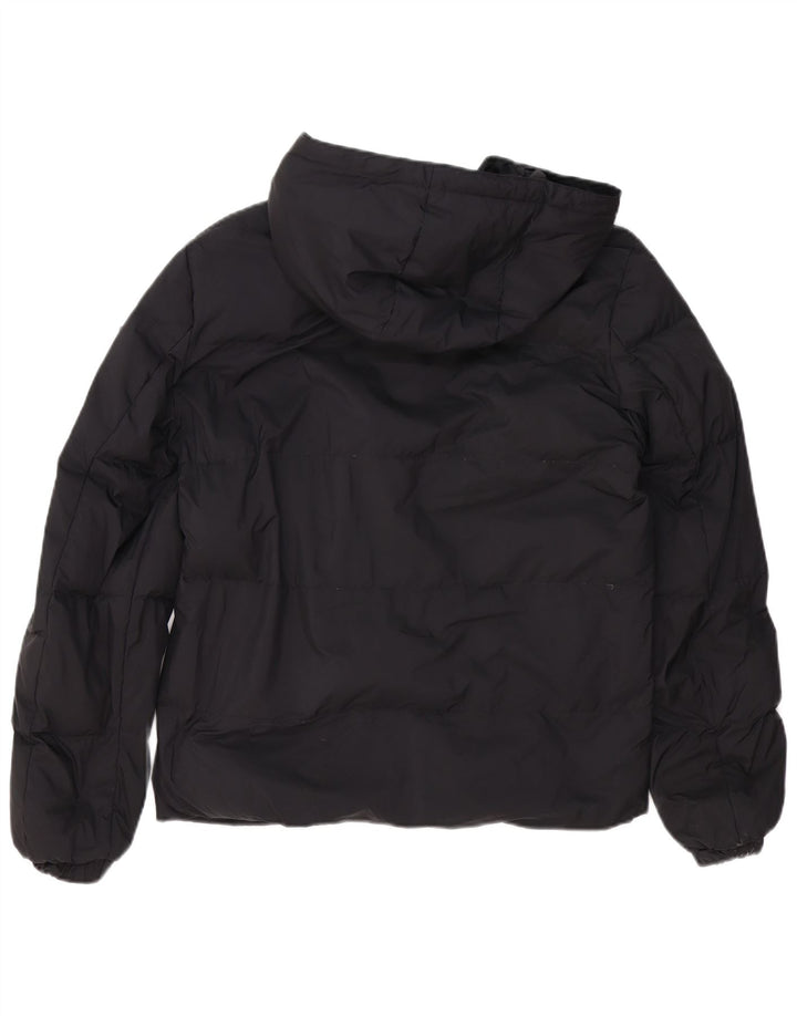 CALVIN KLEIN JEANS Muška podstavljena jakna s kapuljačom UK 34 XS crni poliester