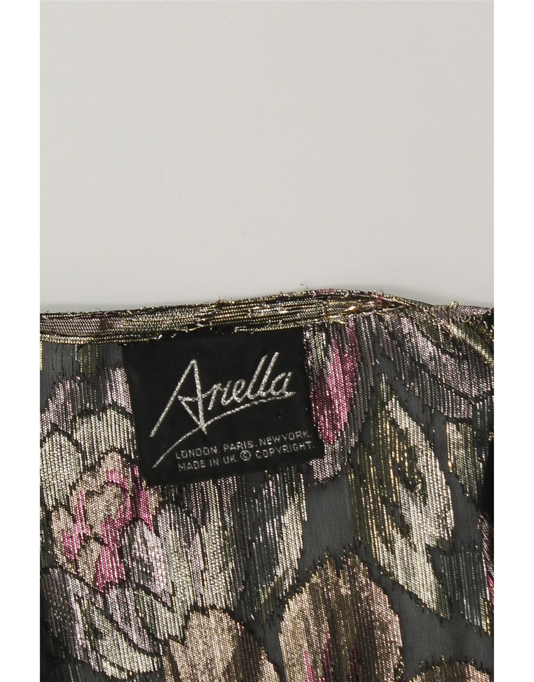 ARELLA ženski kratki kardigan UK 16 velikih raznobojnih cvjetova