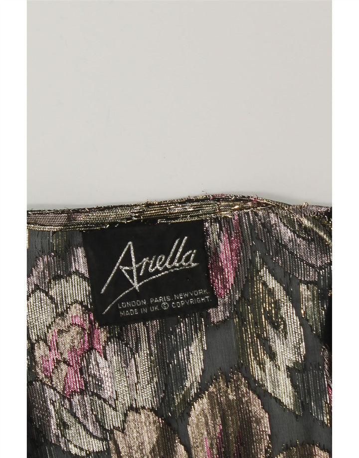 ARELLA ženski kratki kardigan UK 16 velikih raznobojnih cvjetova