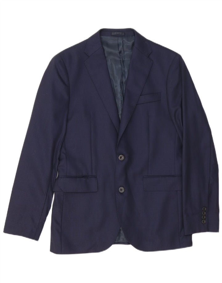 John Lewis Mens 2 Button Regular Fit Blazer Jacket UK 38 Medium Navy_