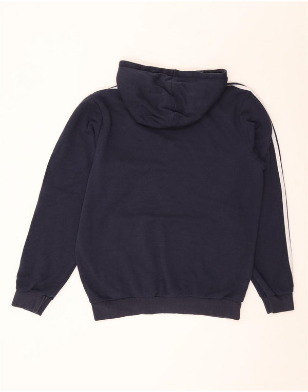 Adidas muška majica s kapuljačom Srednje tamnoplavi pamuk