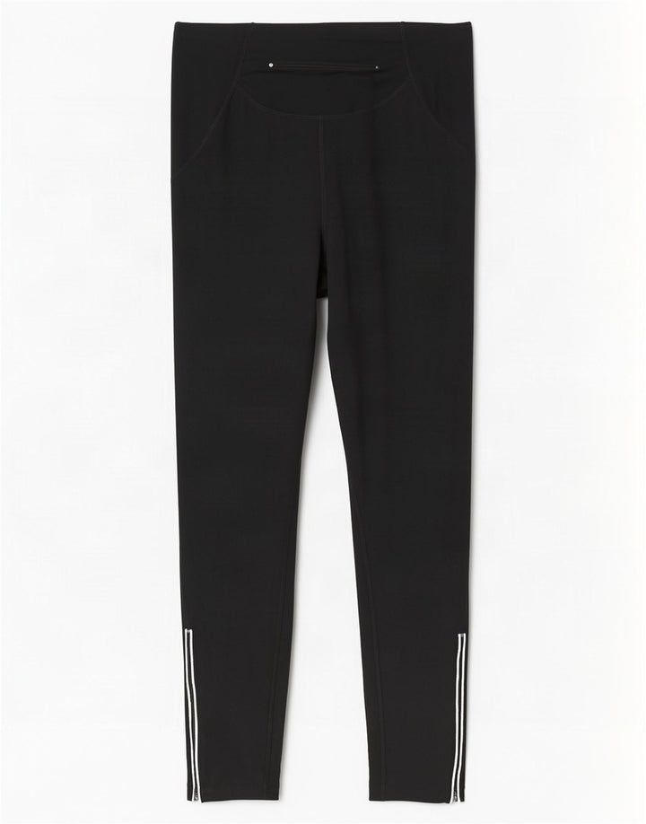 Nike ženske tajice UK 10/12 srednje crni poliester