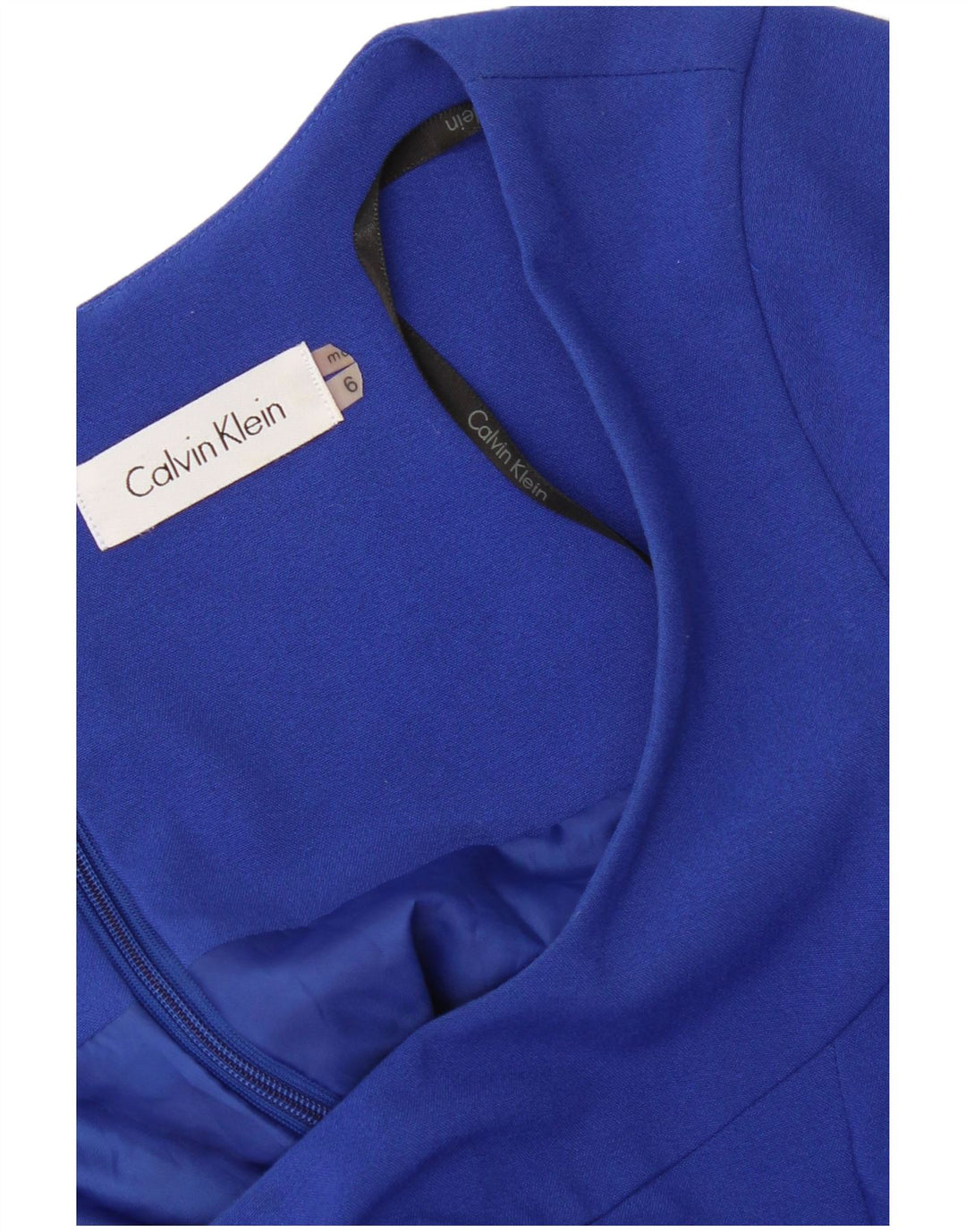 Calvin Klein ženska haljina A-kroja US 6 srednje plava
