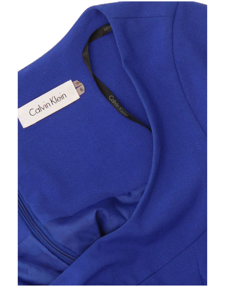 Calvin Klein ženska haljina A-kroja US 6 srednje plava