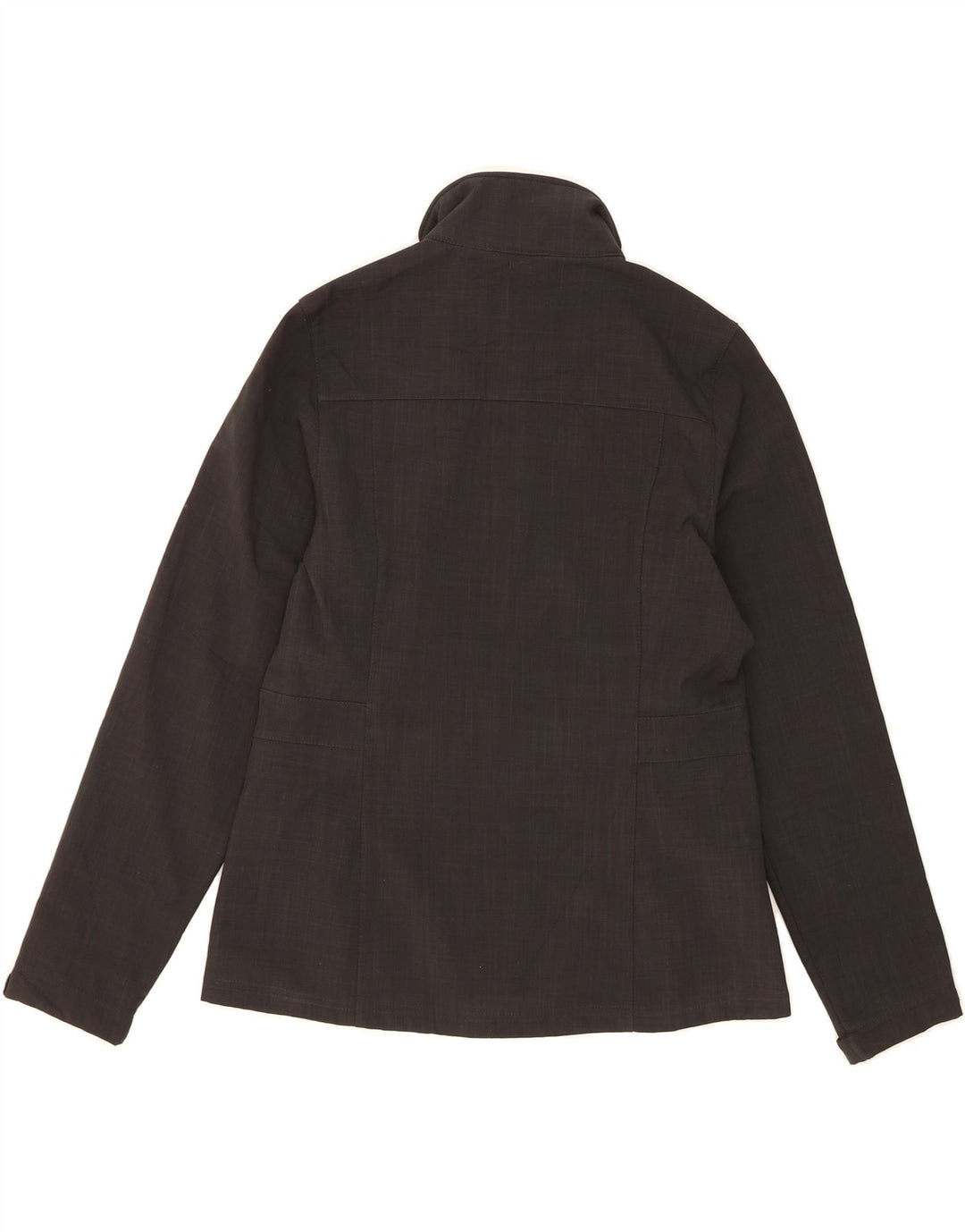 EDDIE BAUER Womens Graphic Tracksuit Top Jacket Medium Black Polyester Vintage Eddie Bauer and Second-Hand Eddie Bauer from Messina Hembry 