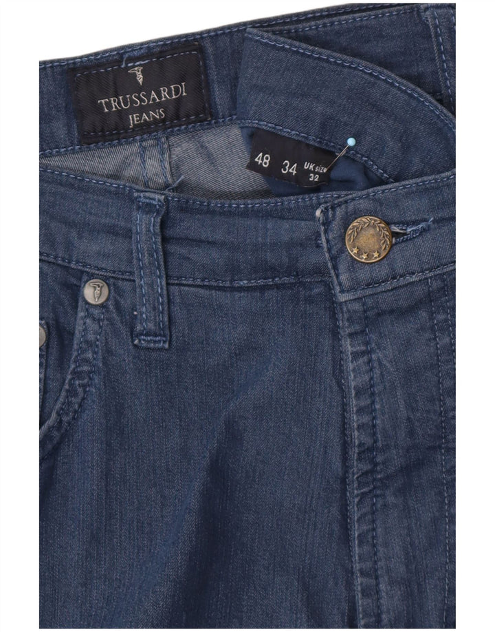 TRUSSARDI muške ravne traperice W32 L32 Plave