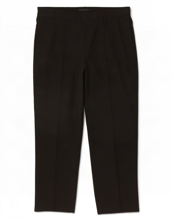 Marks & Spencer ženske ravne ležerne hlače UK 18 XL W36 L30 crne