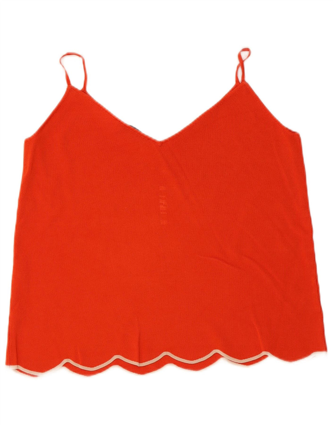 Zara Ženski Cami Top UK 12 srednje crvene boje
