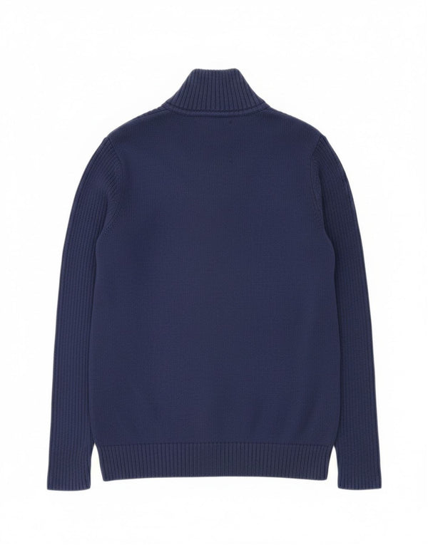 Calvin Klein Jeans muški kardigan džemper 3XL tamnoplavi pamuk