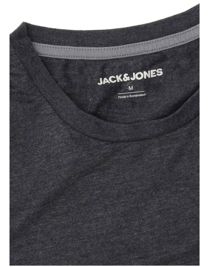 Jack & Jones muška majica kratkih rukava srednje tamnoplavi pamuk