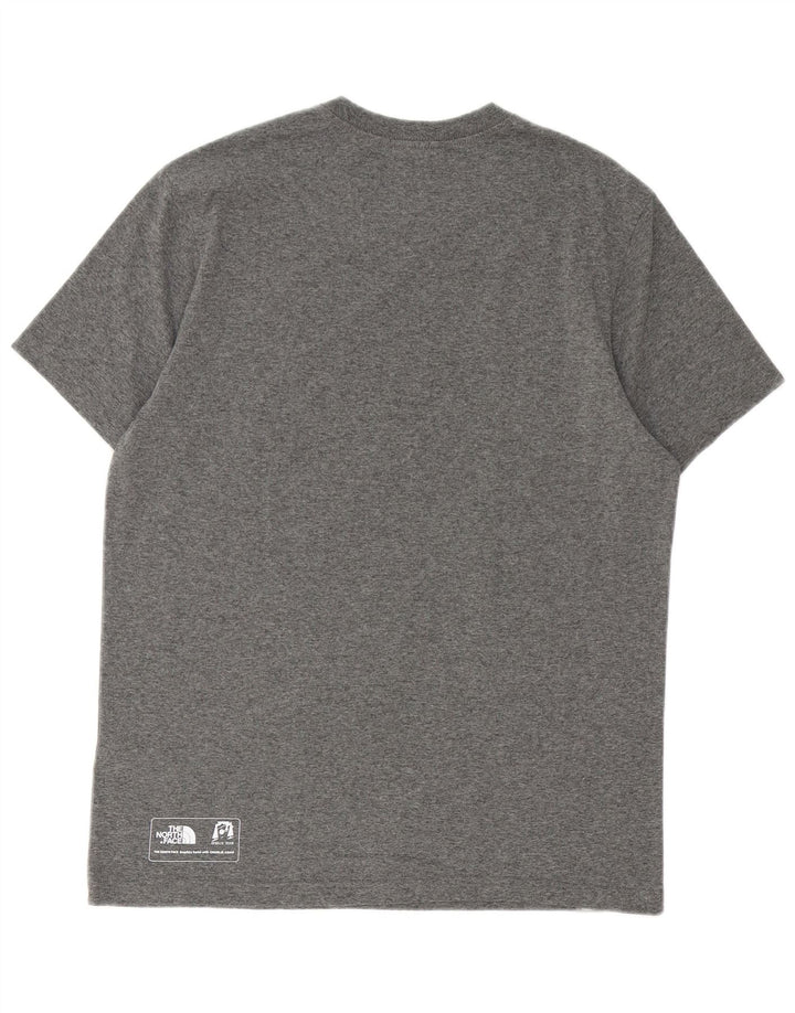THE NORTH FACE Muška majica kratkih rukava s grafičkim motivima, srednje sivi pamuk