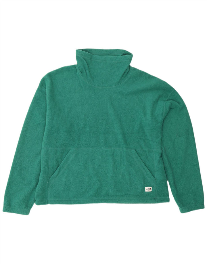 THE NORTH FACE Ženski džemper od flisa UK 14 Srednje zeleni poliester