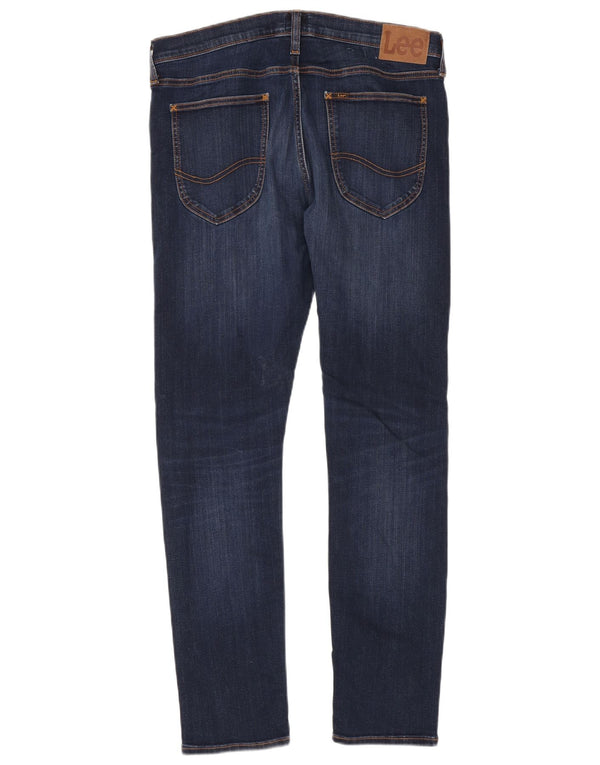 Lee Mens Luke Slim Jeans W34 L32 tamnoplavi pamuk