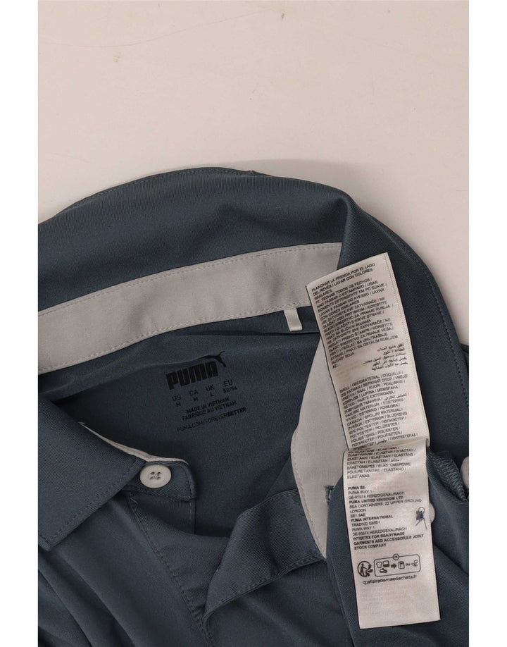 Puma muška polo majica velika tamnoplava poliesterska boja
