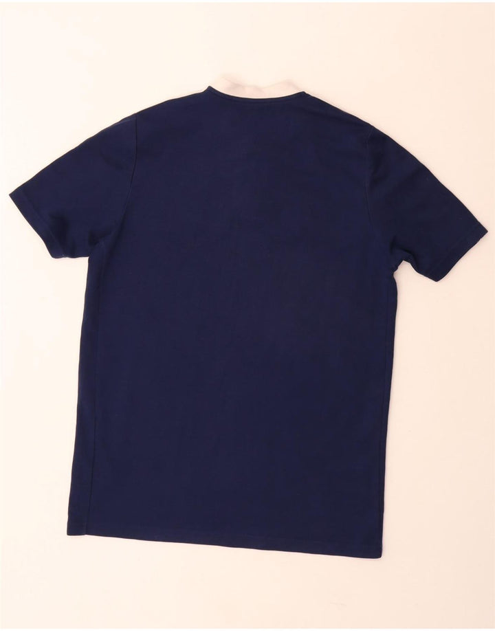 ADIDAS Muška majica kratkih rukava Leeds United Football Club Srednji tamnoplavi pamuk