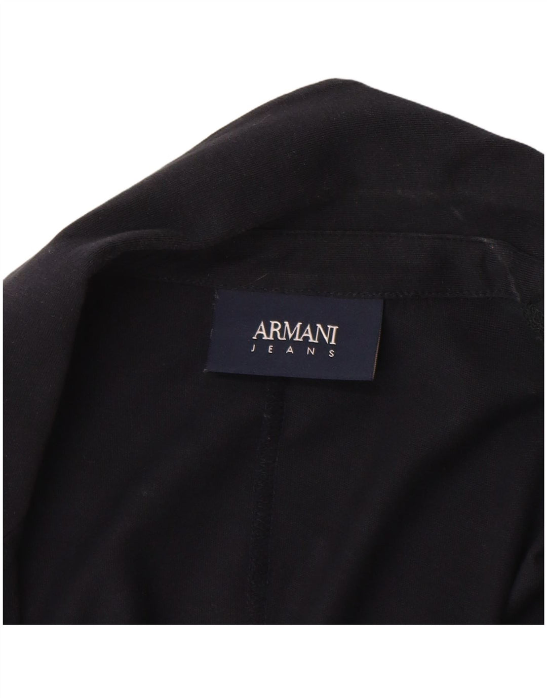 Armani Jeans ženski sako sa 2 gumba UK 18 XL tamnoplavi pamuk