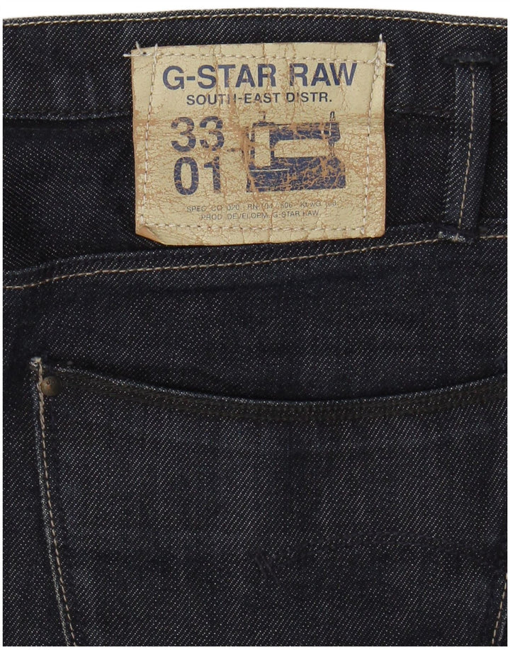 G-STAR ženska traper suknja W30 srednje tamnoplava